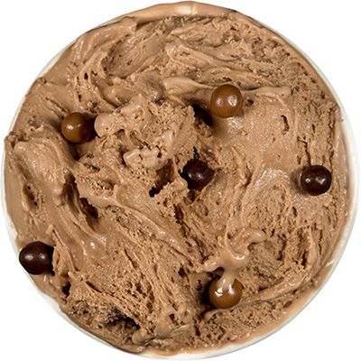 Chocolate with honey and crunchy chocolate pearls