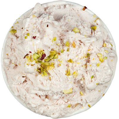 Mascarpone malina s pečenim pistacijama